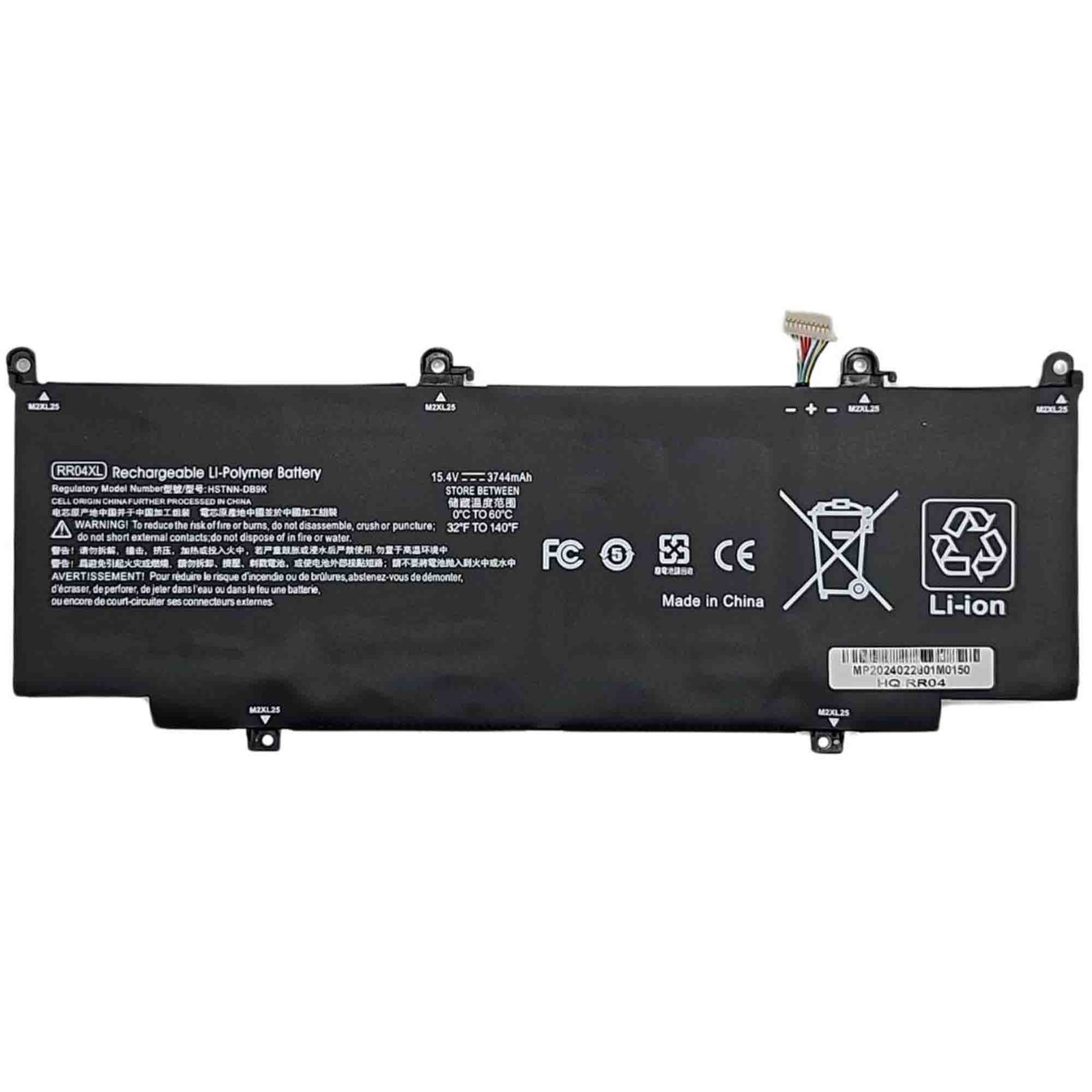 BatRR04XL60WhInt.jpg HP Spectre X360 13-AW0090TU RR04XL 60Wh 4 Cell Battery - Image 1