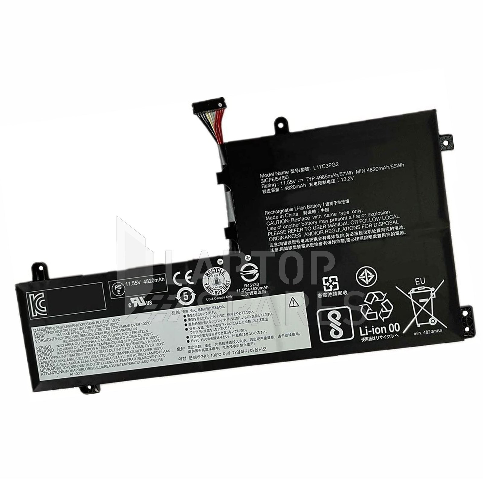 Batl17m3pg2Int_b6659841-5289-4f8e-9f67-12877414b1b8.jpg Lenovo LEGION Y545-PG0-81T20005US Internal Battery - Image 1