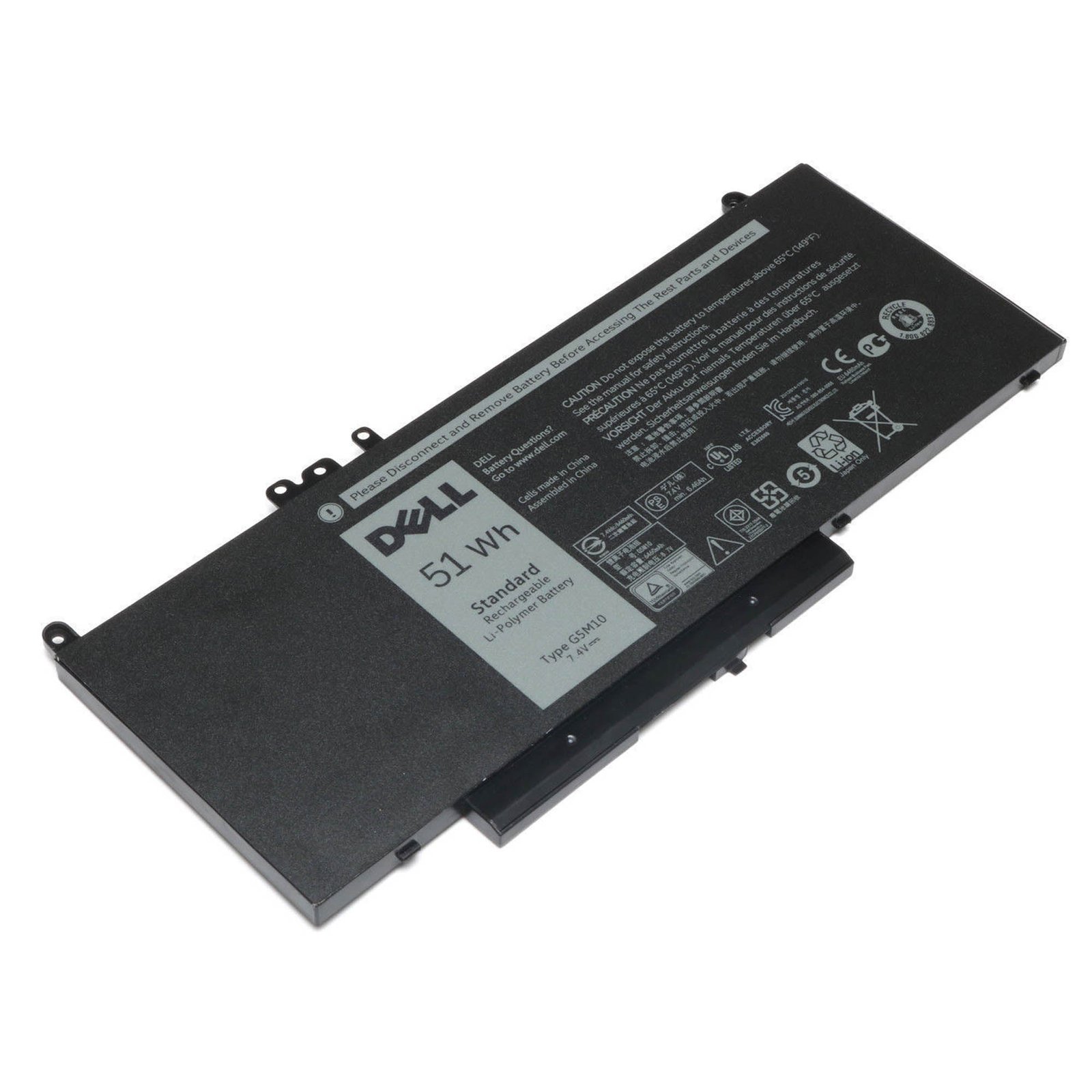 E5510_cfeec57b-1efe-4fe8-abea-c54e8c8c99ea.jpg Dell 79VRK NGGX5 P23T 6800mAh Laptop Battery - Image 1