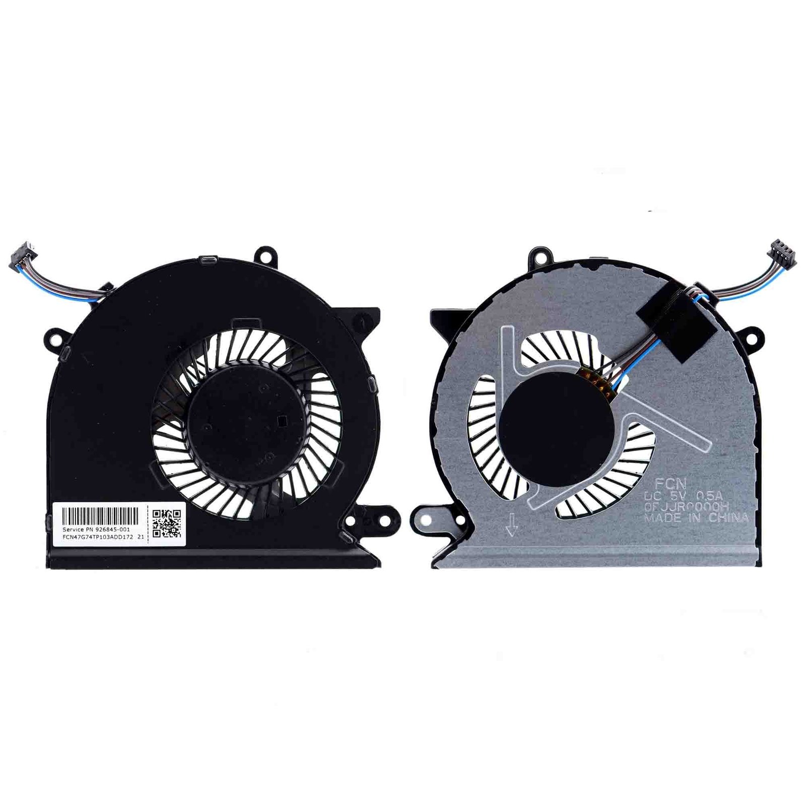 FanHP15-CU.jpg HP 17-AR Laptop CPU Cooling Fan - Image 1