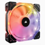 Corsair HD120 RGB LED High Performance 120mm PWM Fan with Controller
