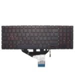 HP Omen 15-DH Laptop Red Backlit Keyboard