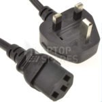 EU & UK Plug Mains Power Clover for Computer Printer Scanner Laptop Chargers