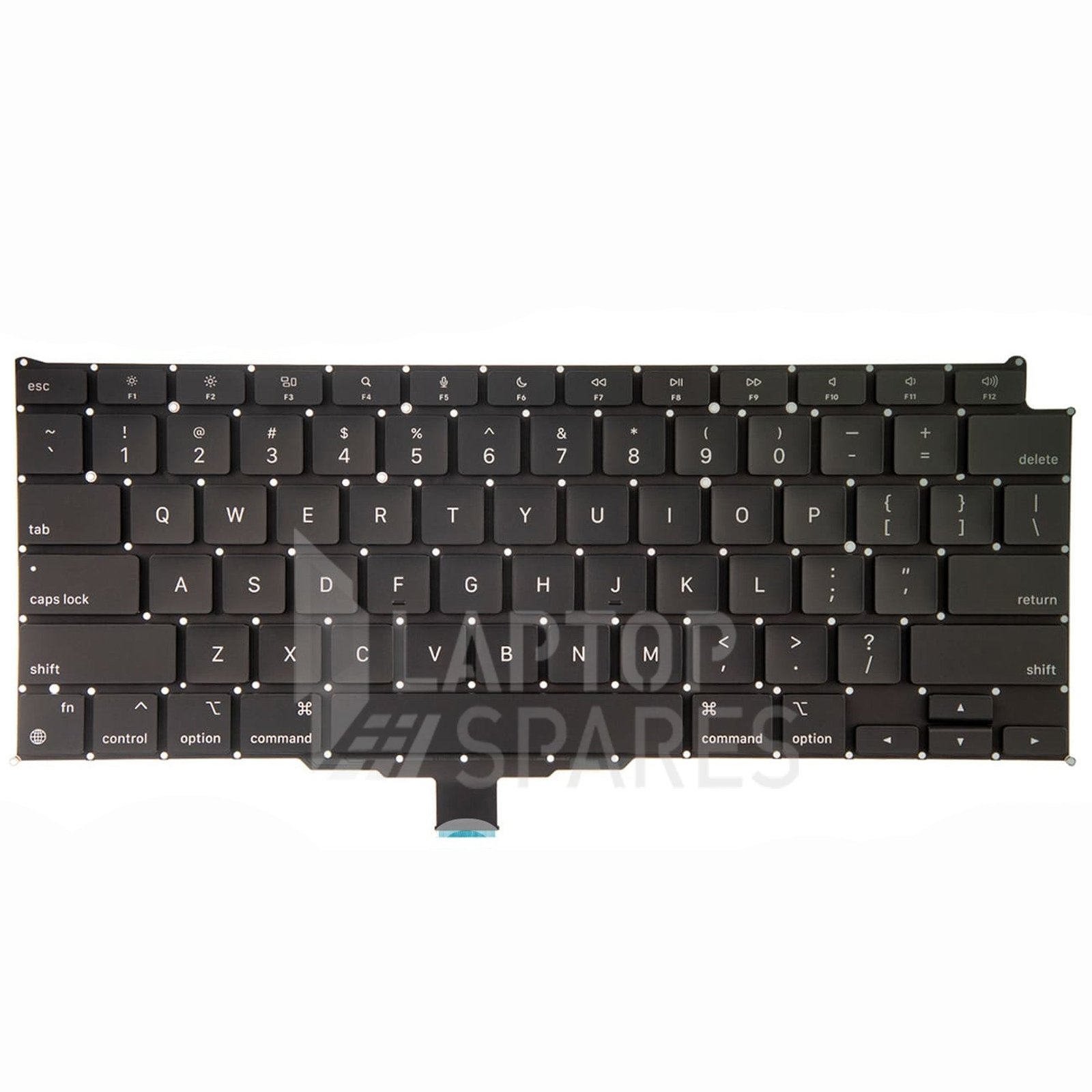 applemacbookair13inchm1a2337uskeyboard_3a07860a-b54d-4199-9627-870f4946b805.jpg Apple MacBook Air 13" Retina A2179 Late 2020 Keyboard - Image 1