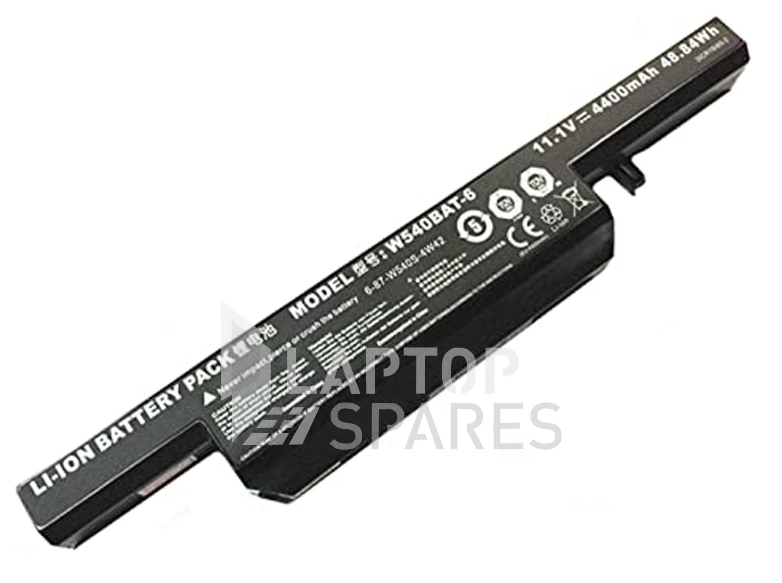 clevo-w540-6-cell-battery_b117a8c8-f7f1-4f87-b4c6-6e805bf3f938.jpg Clevo W550 E550EU W55EU 48.84Wh Battery - Image 1