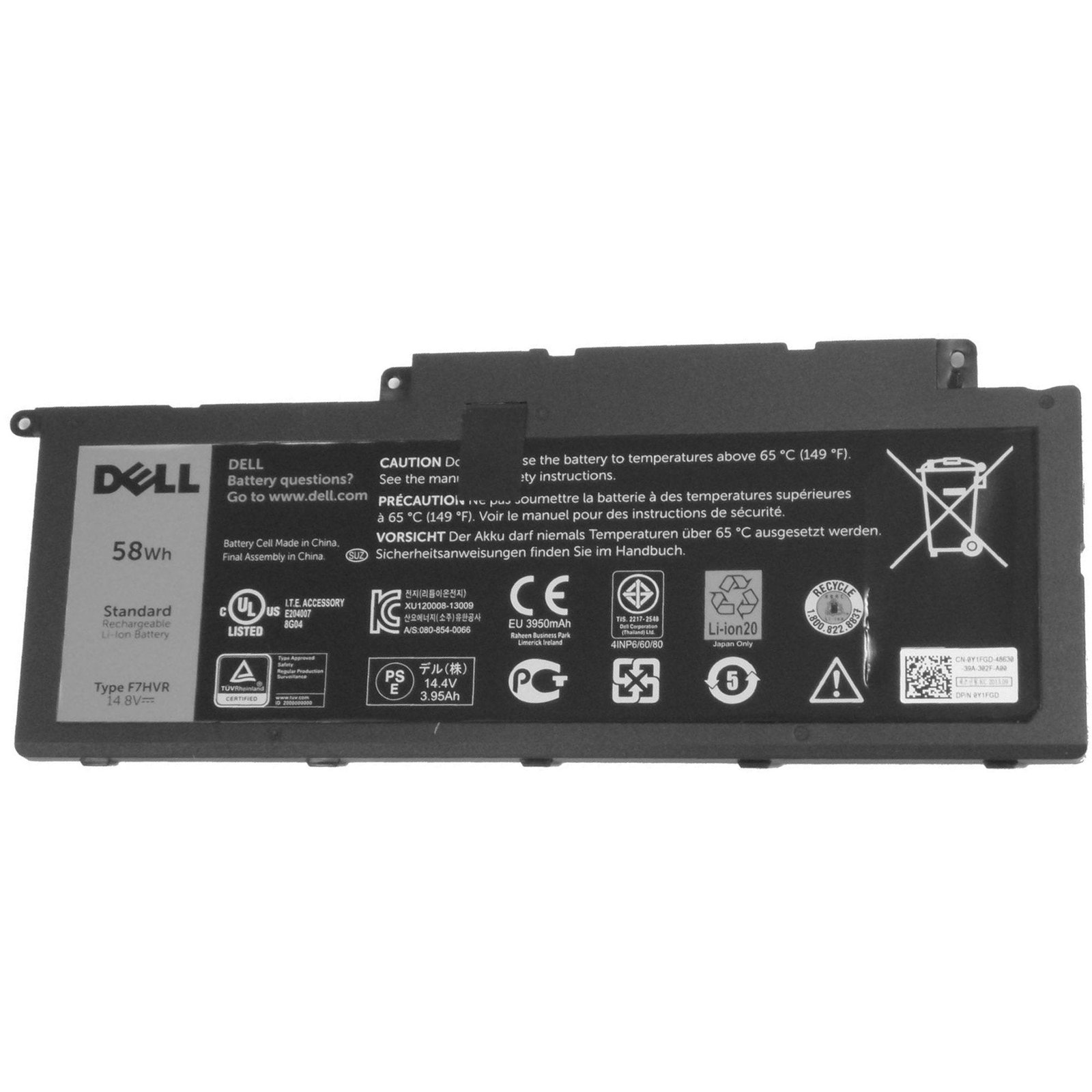 dell-inspiron-laptop-battery-14.8v-58wh-f7hvr-451-bbeo-407-p_1_076e37c4-2442-4e19-9ffe-4fb27fe0786c.jpg Dell Inspiron 17 7746 3900mAh 4 Cell Battery - Image 1