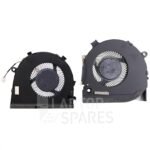 Dell Inspiron Game 15 5587 Laptop CPU Cooling Fan Pair
