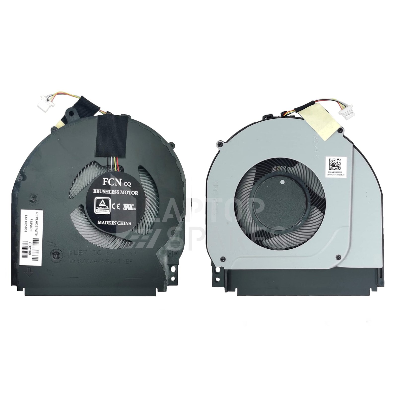 hppavilionx36014-dhfan.jpg HP Pavilion X360 14-DH1142TU Laptop CPU Cooling Fan - Image 1