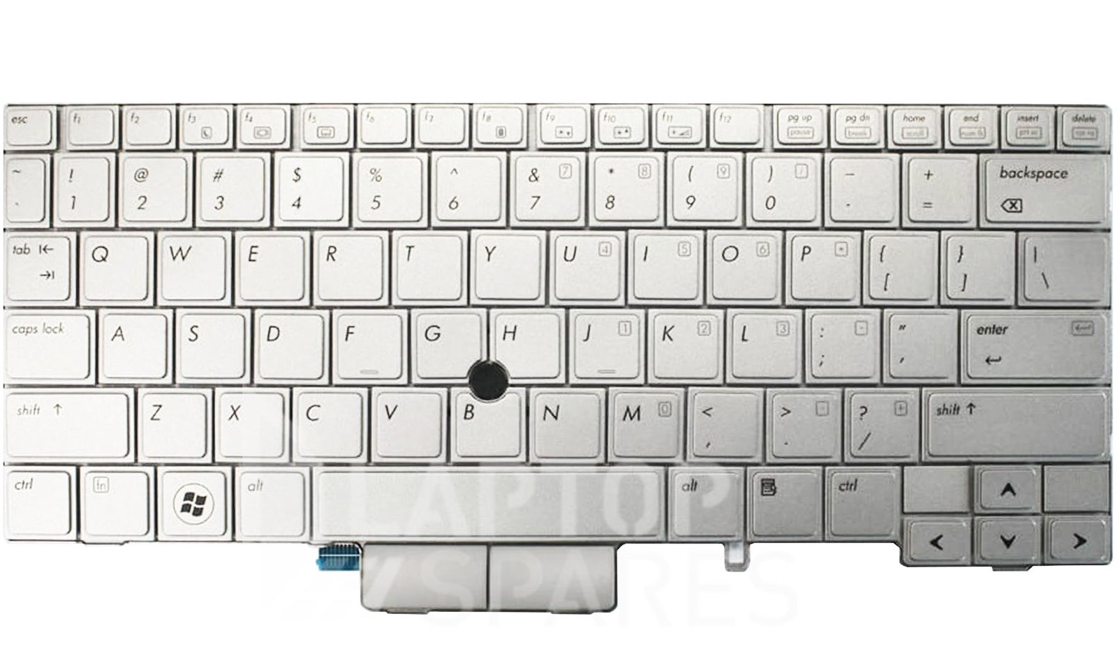 khp111_8d76aed3-0ef7-4f82-922a-0051bad5abf8.jpg HP EliteBook 2740P 2760P Laptop Keyboard - Image 1