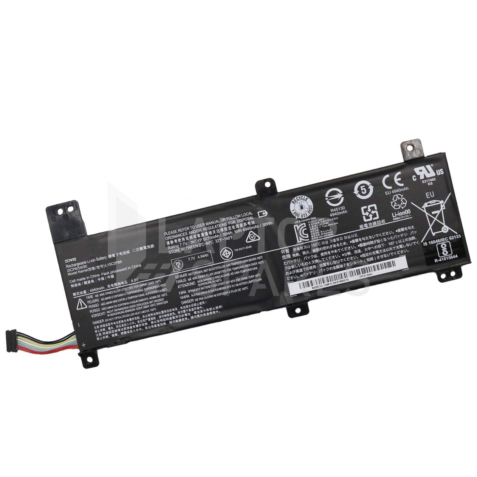 lenovo-310-14isk-internal-battery_168c0940-0a68-4b75-a8ab-5904d32fe0e7.jpg IBM Lenovo IdeaPad 310-14ISK(80SL) 310-14ISK(80UG) 30Wh 2 Cell Battery - Image 1
