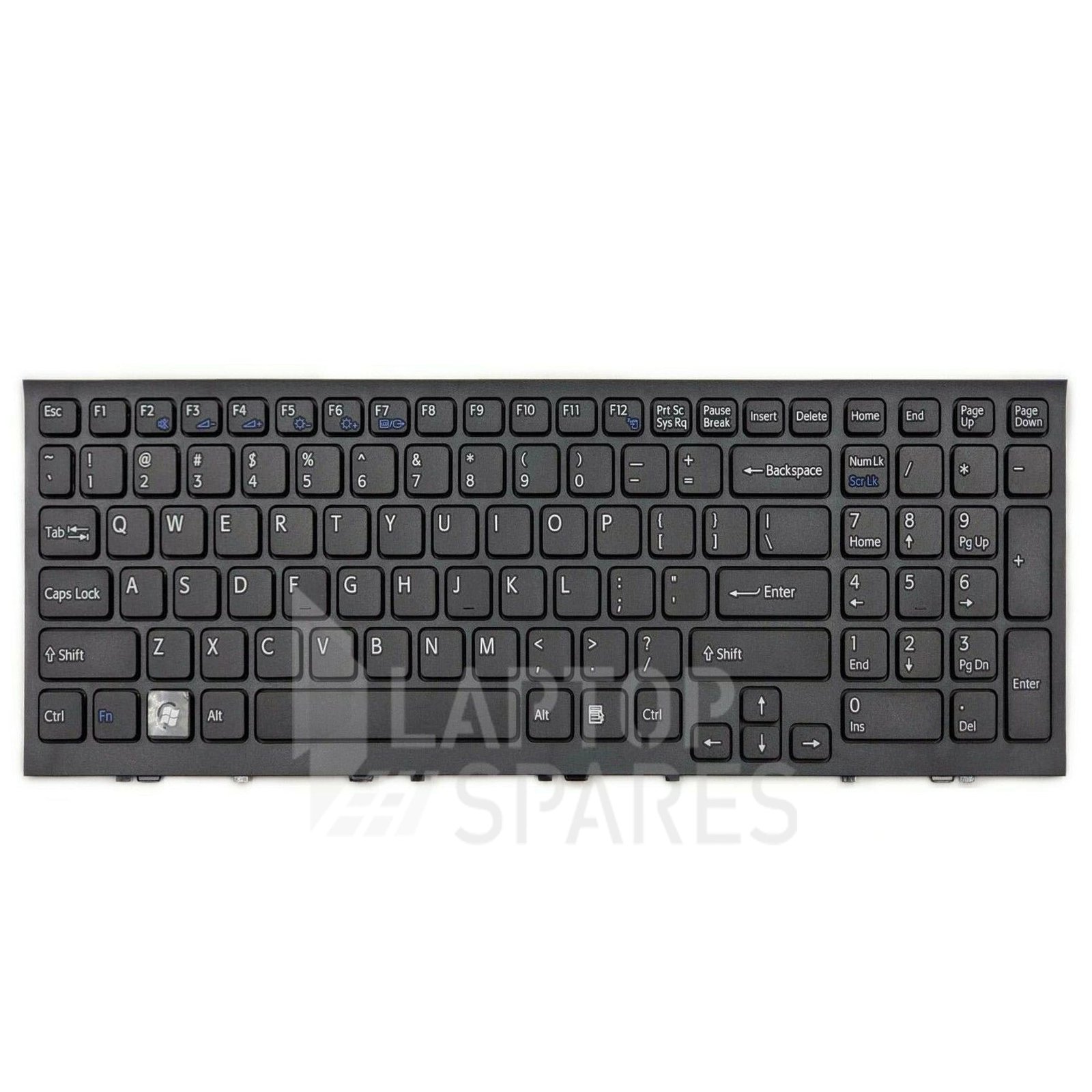 sony-vaio-vpc-eb-keyboard.jpg Sony VAIO VPC-EB18FJ Laptop Keyboard - Image 1