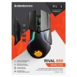 SteelSeries Rival 650 Quantum Wireless RGB Lighting Optical Gaming Mouse